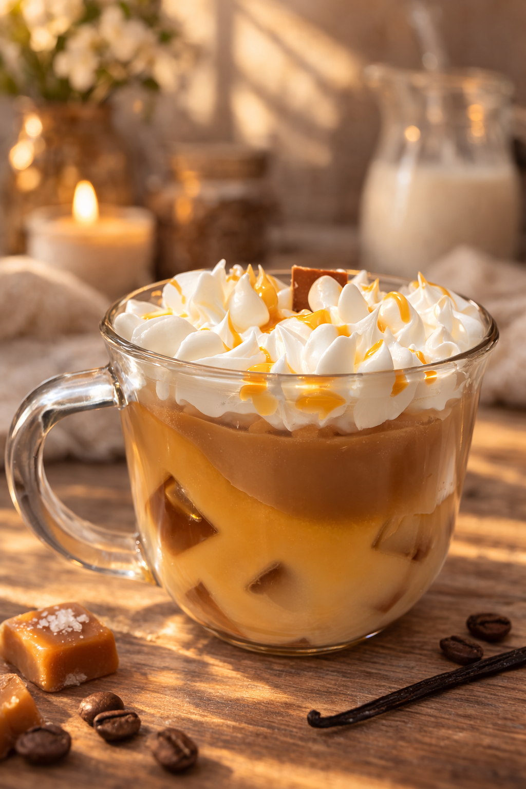 Vanilla Caramel Iced Coffee
