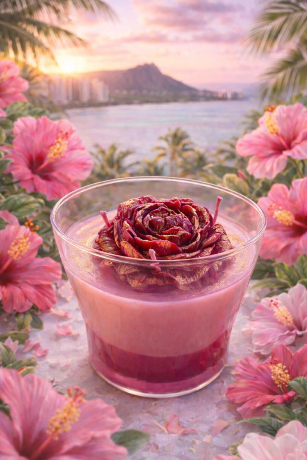 Hawaiian Pink Hibiscus