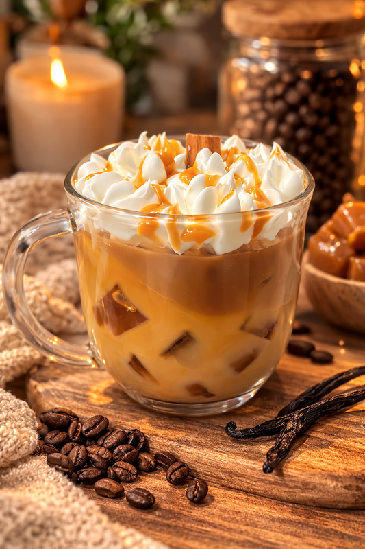 Vanilla Caramel Iced Coffee